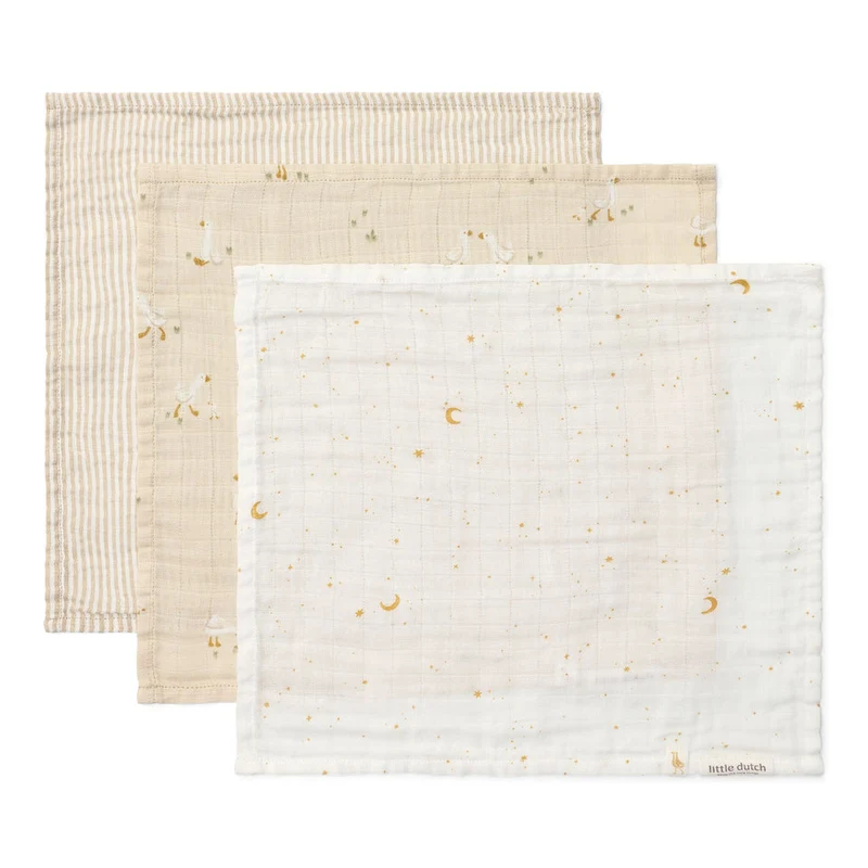 Feuchttücher-Set – Beige – Newborn Naturals – Little Goose Artikelnr. 429906