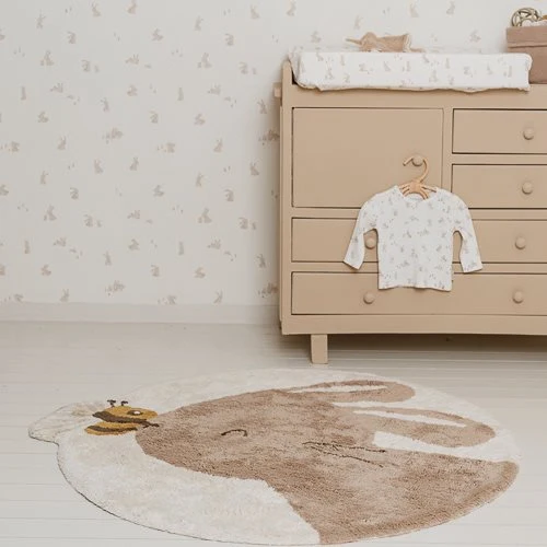 Kaninchenteppich - Beige Liste #424392