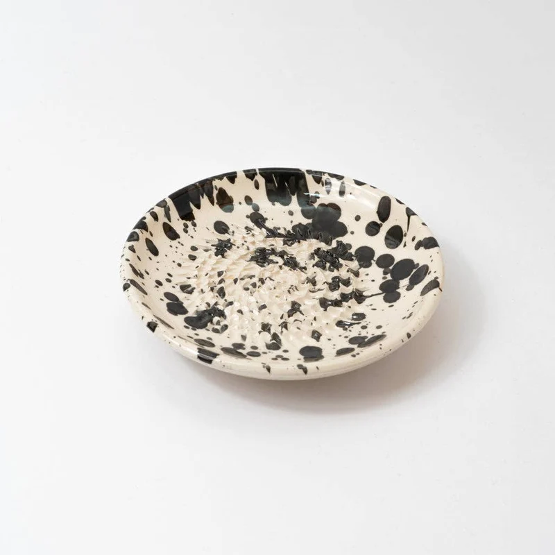 Keramikreibe "Galaxia" 12cm für Knoblauch, Ingwer & Gewürze