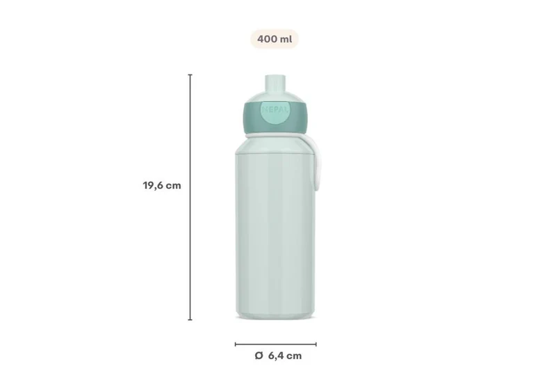Trinkflasche Disney Princess 400 ml Pop-up Campus