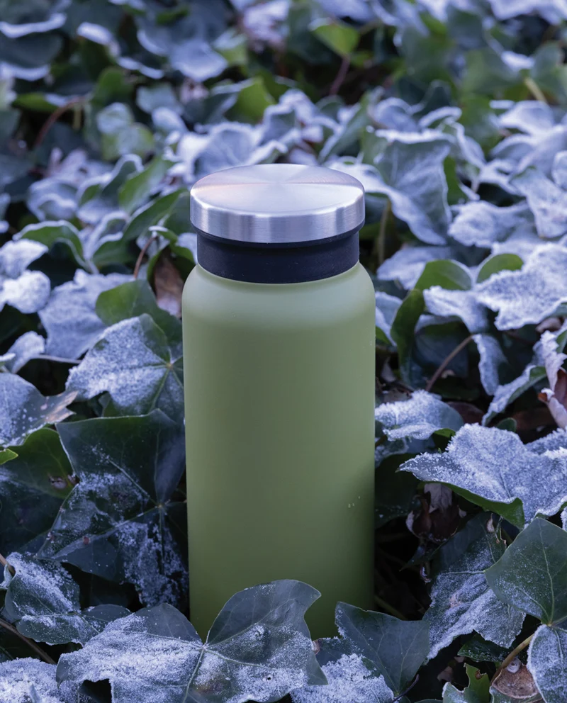 RCS recycelte Stainless Steel Vakuumflasche 600ml