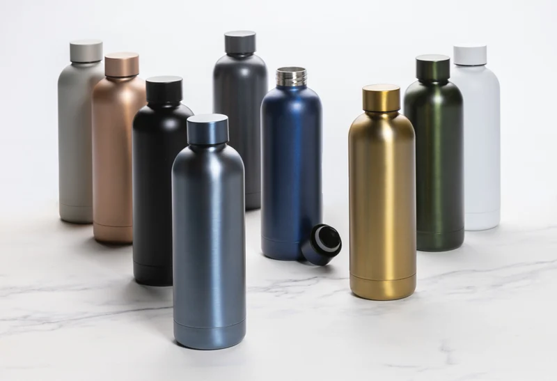 Impact Vakuumflasche aus RCS recyceltem Stainless-Steel