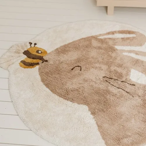 Hasenteppich - beige
