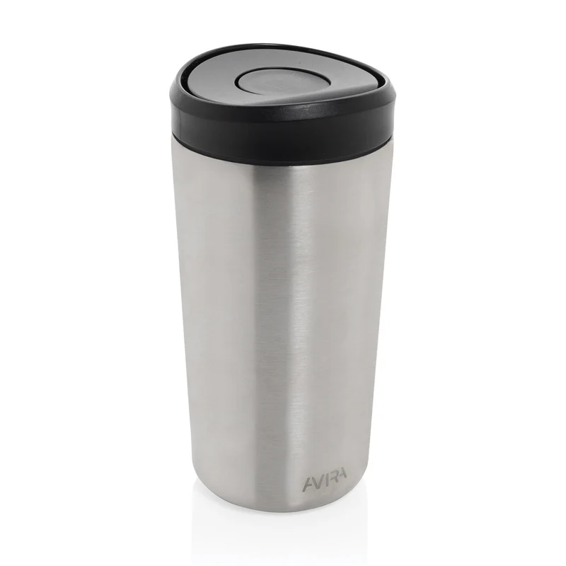 Avira Alix Klickbecher aus RCS rec. Stahl 400ml