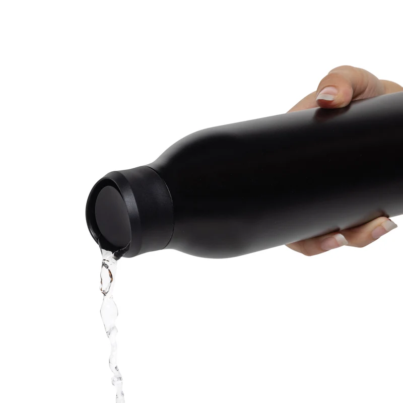 Avira Alok 360 Klick-Wasserflasche aus RCS rec. Stahl, 600ml