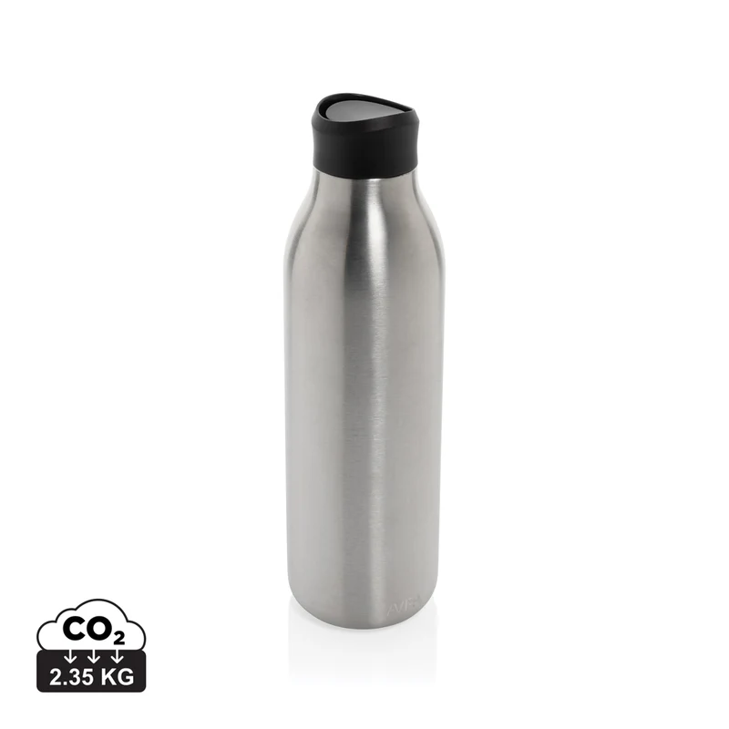 Avira Alok 360 Klick-Wasserflasche aus RCS rec. Stahl, 600ml