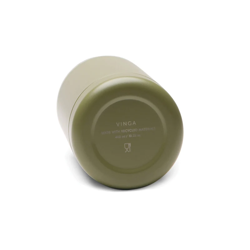VINGA Parks Flasche aus RCS rec. Stainless-Steel, 400ml
