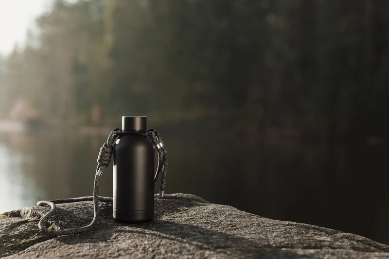 VINGA Parks Flasche aus RCS rec. Stainless-Steel, 400ml
