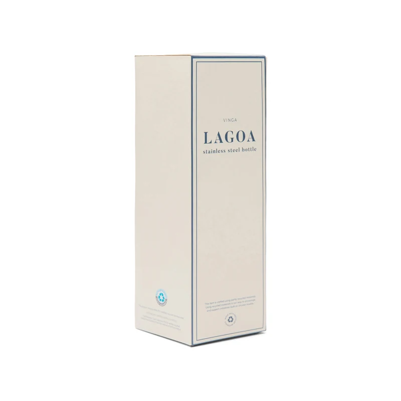 VINGA Lagoa Flasche aus RCS Stainless-Steel, 600ml