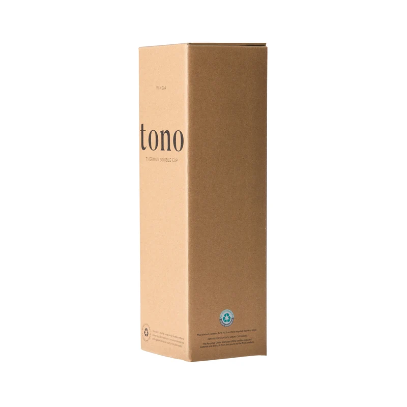 VINGA Tono RCS Thermoskanne mit zwei Bechern, 750ml