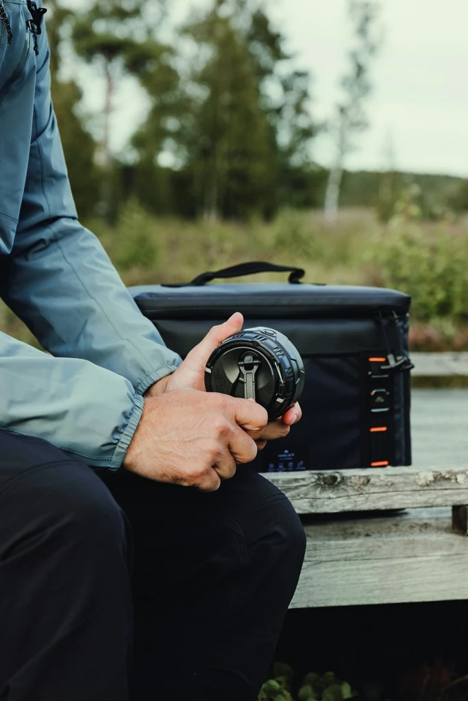 Nordic Drift Everest tragbare RCS Campinglaterne mit Kurbel