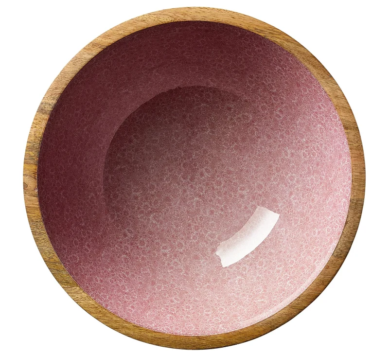Schüssel MINERAL ROSE, Mango, Ø 35 cm x 12 cm