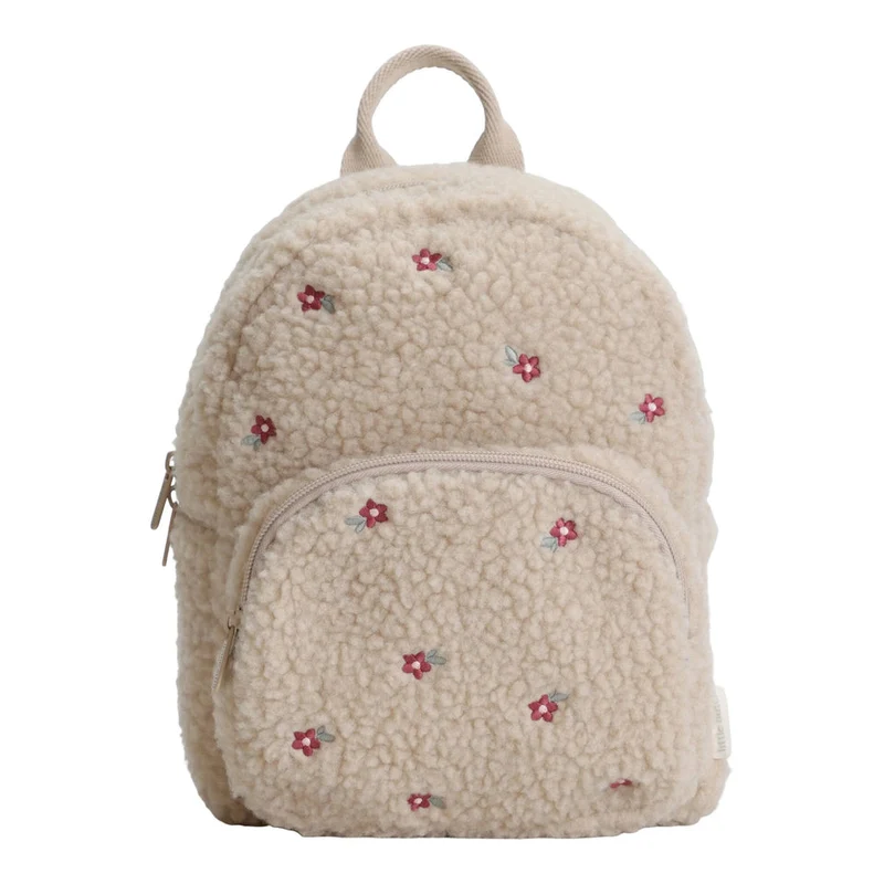 Plüschrucksack Sand