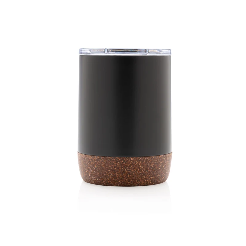 Kleine Vakuum-Kaffeetasse aus RCS rSteel & Kork