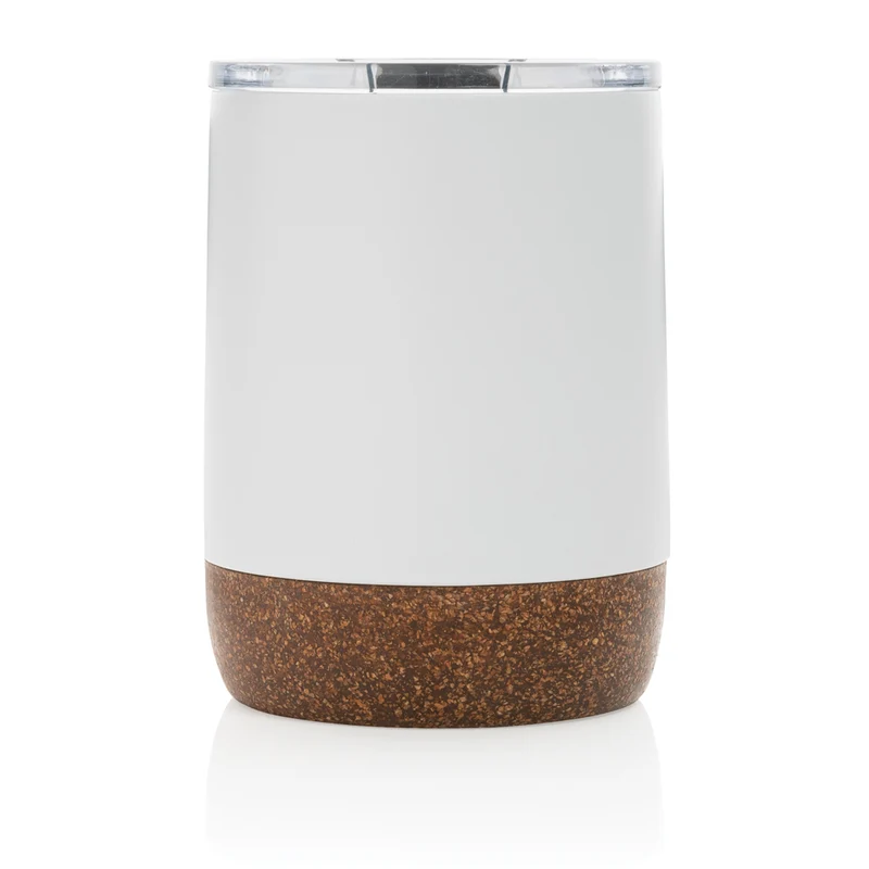 Kleine Vakuum-Kaffeetasse aus RCS rSteel & Kork