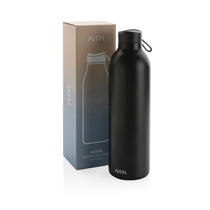 Avira Avior RCS recycelte Stainless-Steel Flasche 1L