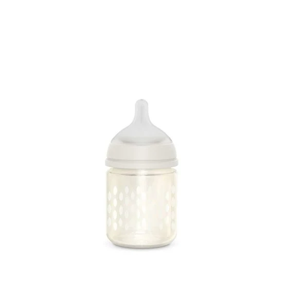 Bonhomia Slow Flow Glas-Babyflasche 120 ml (verschiedene Farben)