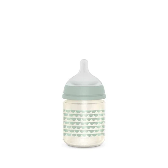 Bonhomia Slow Flow Glas-Babyflasche 120 ml (verschiedene Farben)