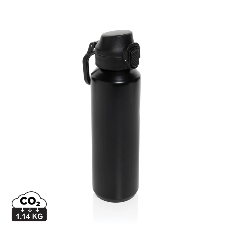 Via RCS Re-Steel Sportflasche mit Verschluss, 600ml