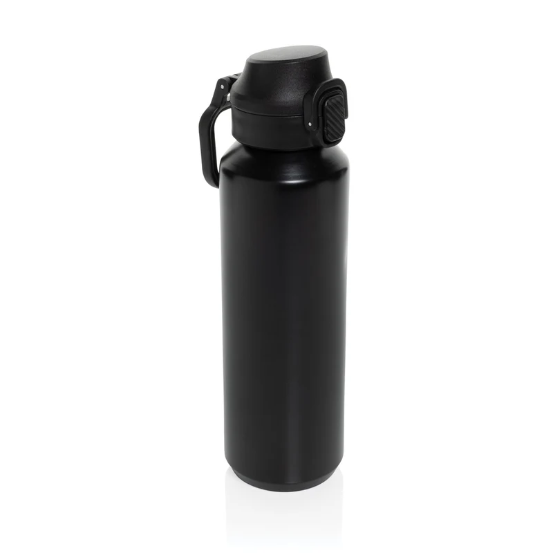 Via RCS Re-Steel Sportflasche mit Verschluss, 600ml