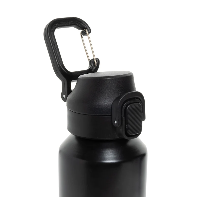 Via RCS Re-Steel Sportflasche mit Verschluss, 600ml