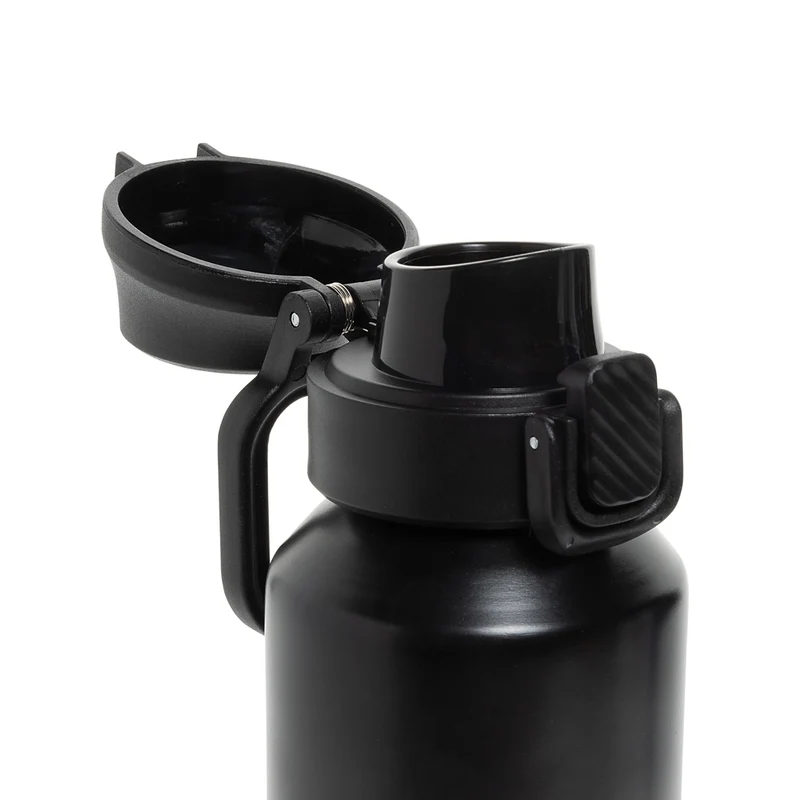 Via RCS Re-Steel Sportflasche mit Verschluss, 600ml