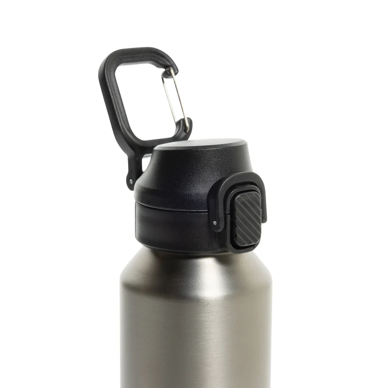 Via RCS Re-Steel Sportflasche mit Verschluss, 600ml