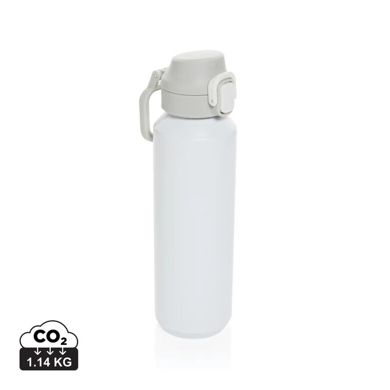Via RCS Re-Steel Sportflasche mit Verschluss, 600ml