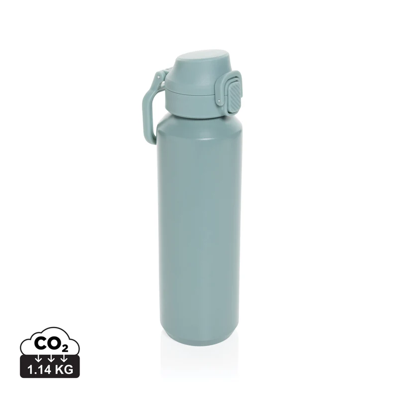 Via RCS Re-Steel Sportflasche mit Verschluss, 600ml