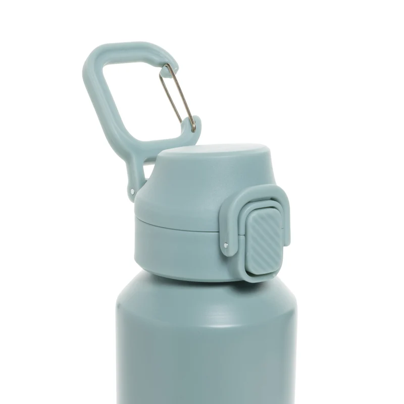 Via RCS Re-Steel Sportflasche mit Verschluss, 600ml