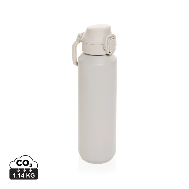 Via RCS Re-Steel Sportflasche mit Verschluss, 600ml