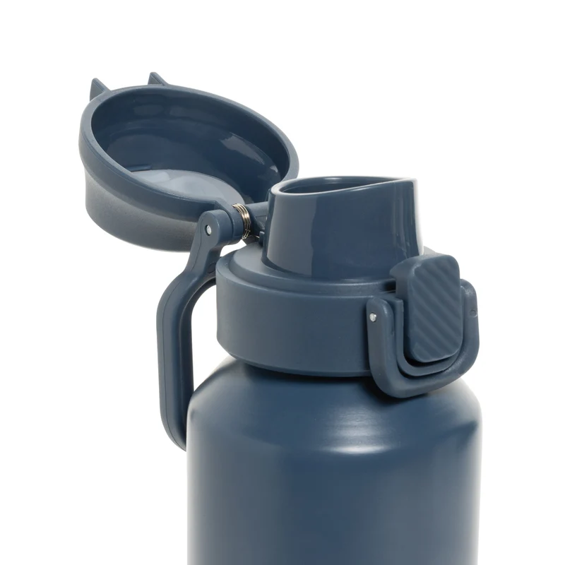 Via RCS Re-Steel Sportflasche mit Verschluss, 600ml