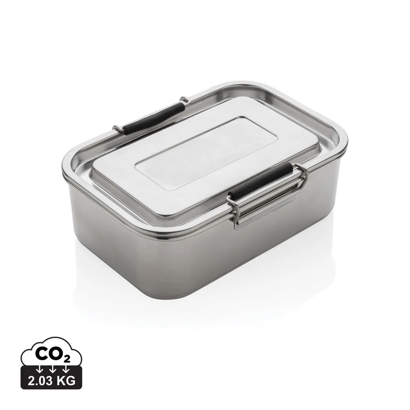 Auslaufsichere Lunchbox aus RCS recyceltem Stainless Steel