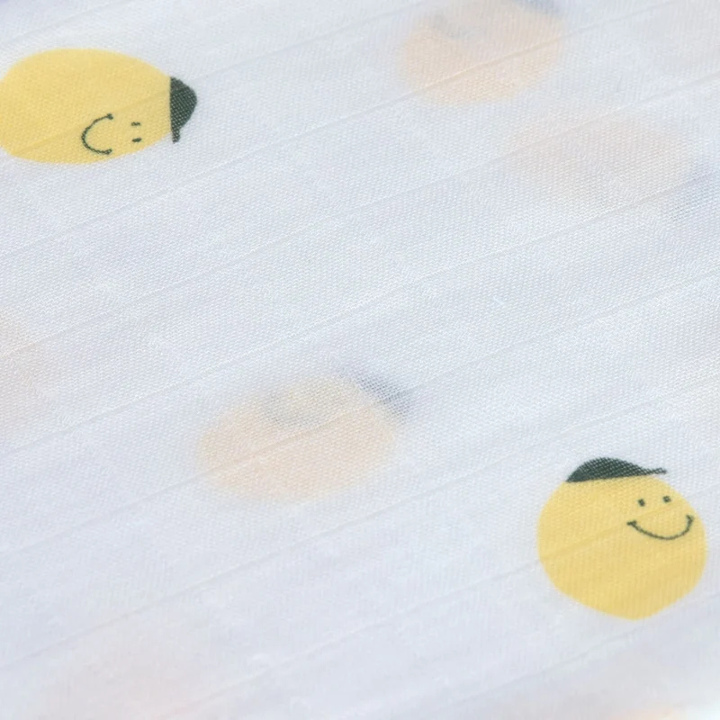 Wickeltücher L (3 Stück) - Happy Fruits, Zitrone