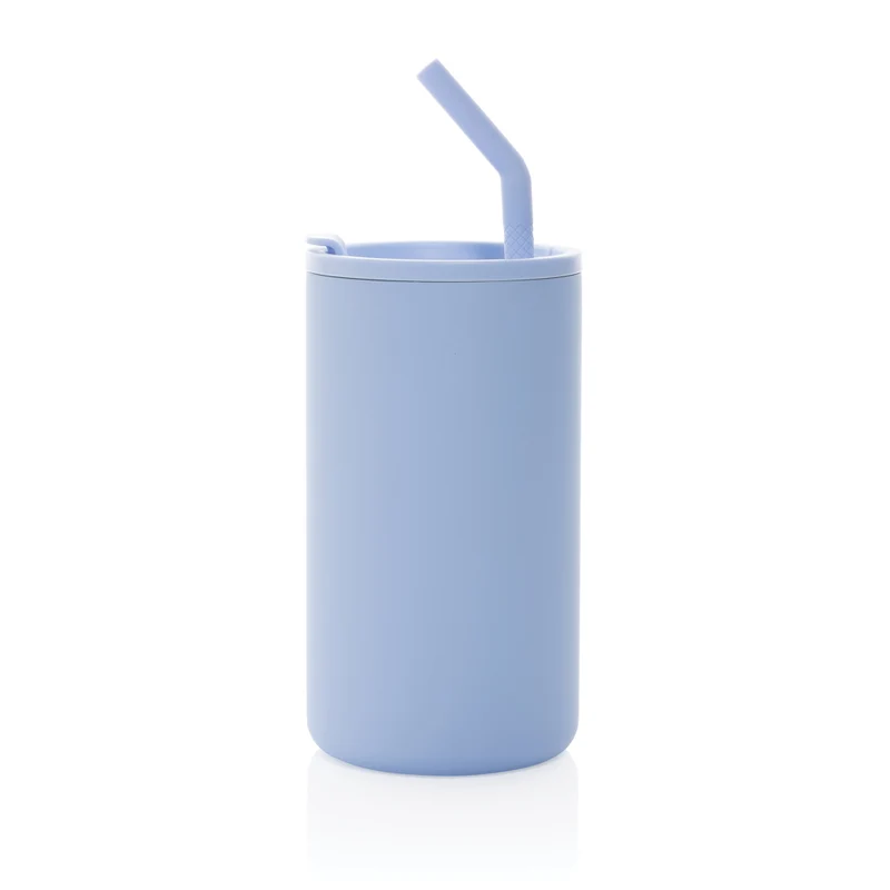 Cube Becher aus RCS recyceltem Stahl 800ml