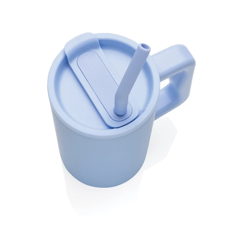 Cube Becher aus RCS recyceltem Stahl 800ml
