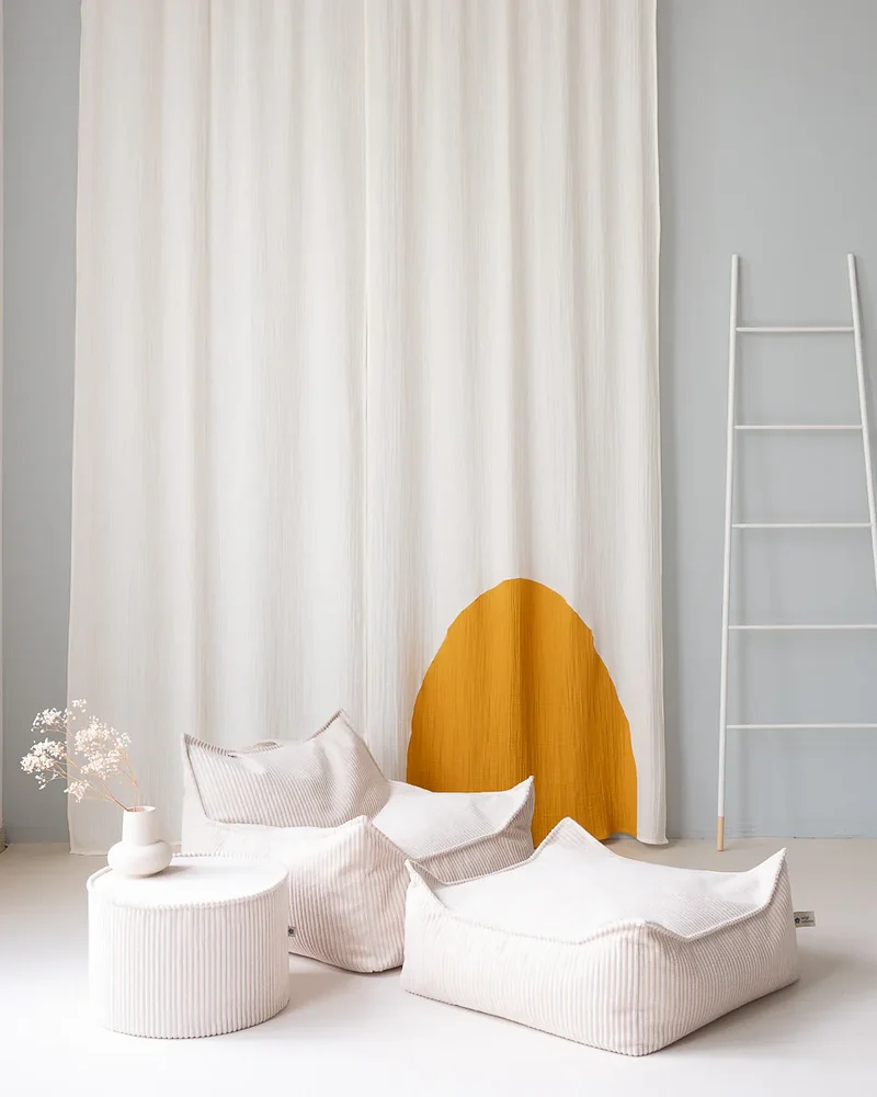 Marshmallow-Hocker
