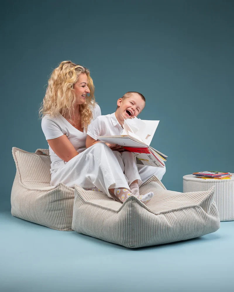 Marshmallow-Hocker