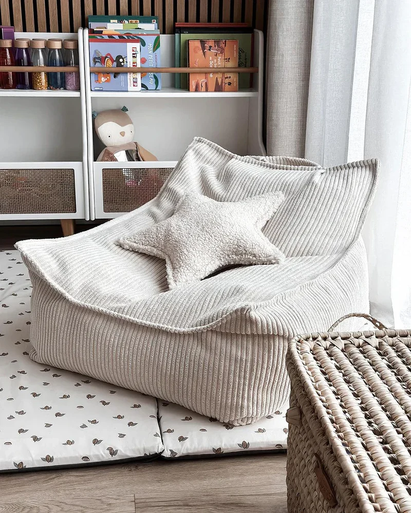 Marshmallow-Hocker
