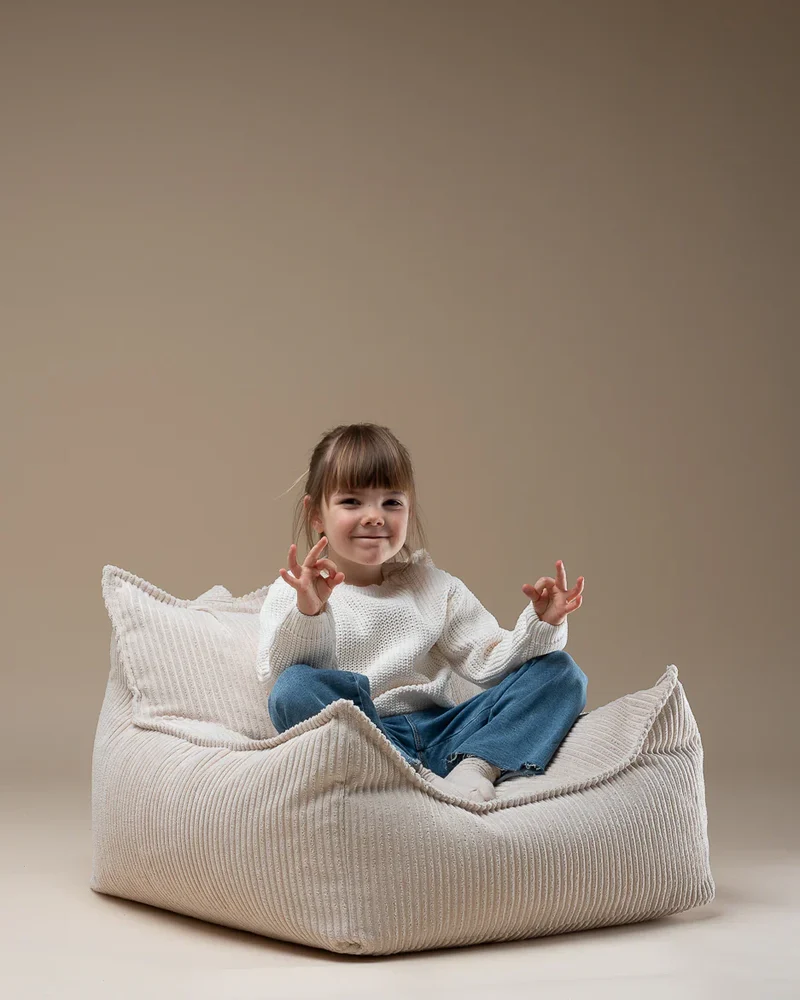 Marshmallow-Hocker