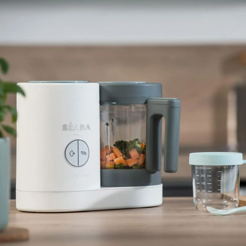 Babycook Neo Glas grau weiß