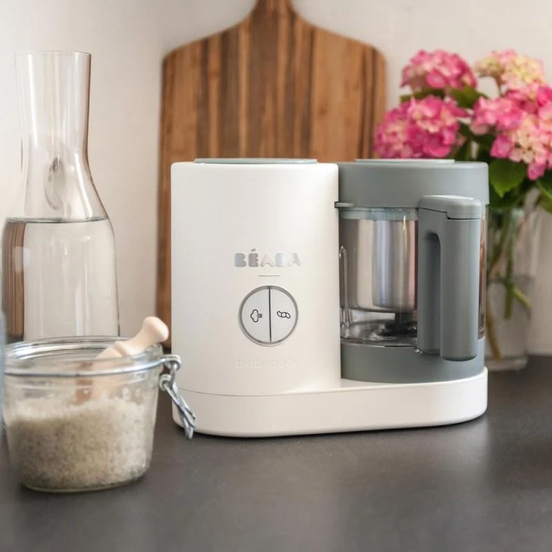 Babycook Neo Glas grau weiß