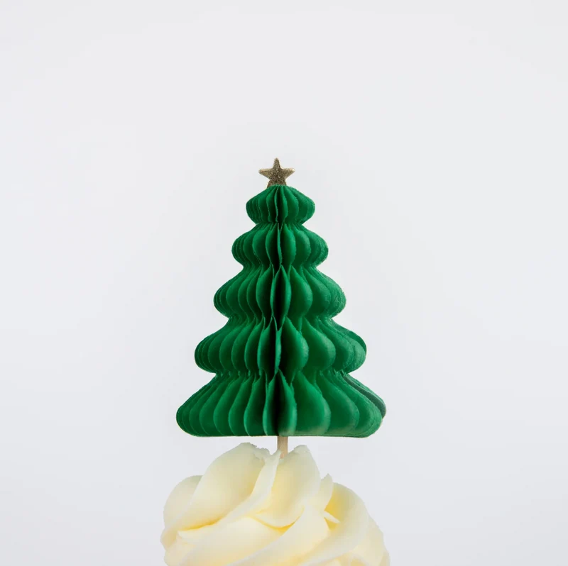 Festliches Haus-Cupcake-Set (x 24 Topper)