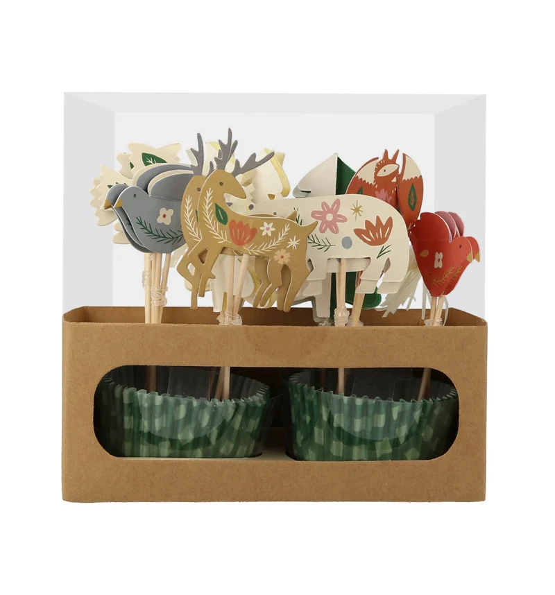 Folklore-Cupcake-Set (x24 Topper)