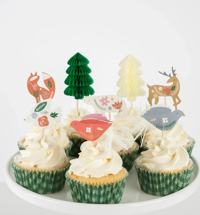 Folklore-Cupcake-Set (x24 Topper)