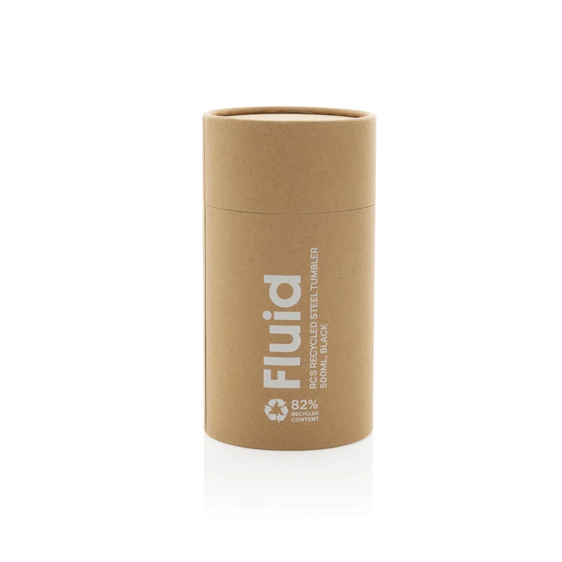 Fluid Becher aus RCS-zertifiziert recyceltem Stahl, 500ml