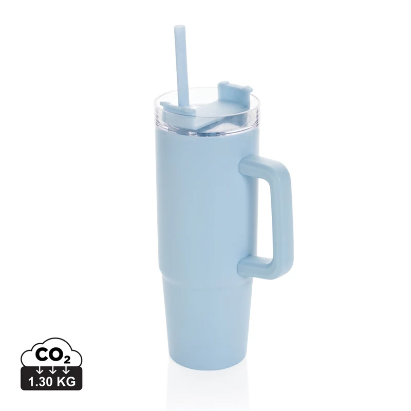Tana Becher aus RCS recyceltem Kunststoff mit Griff 750ml