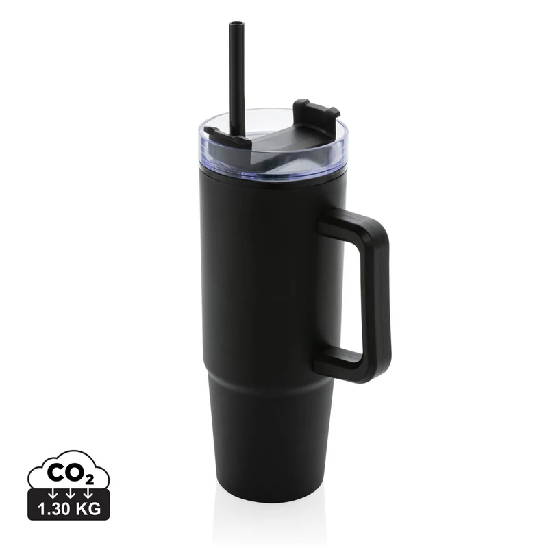 Tana Becher aus RCS recyceltem Kunststoff mit Griff 750ml