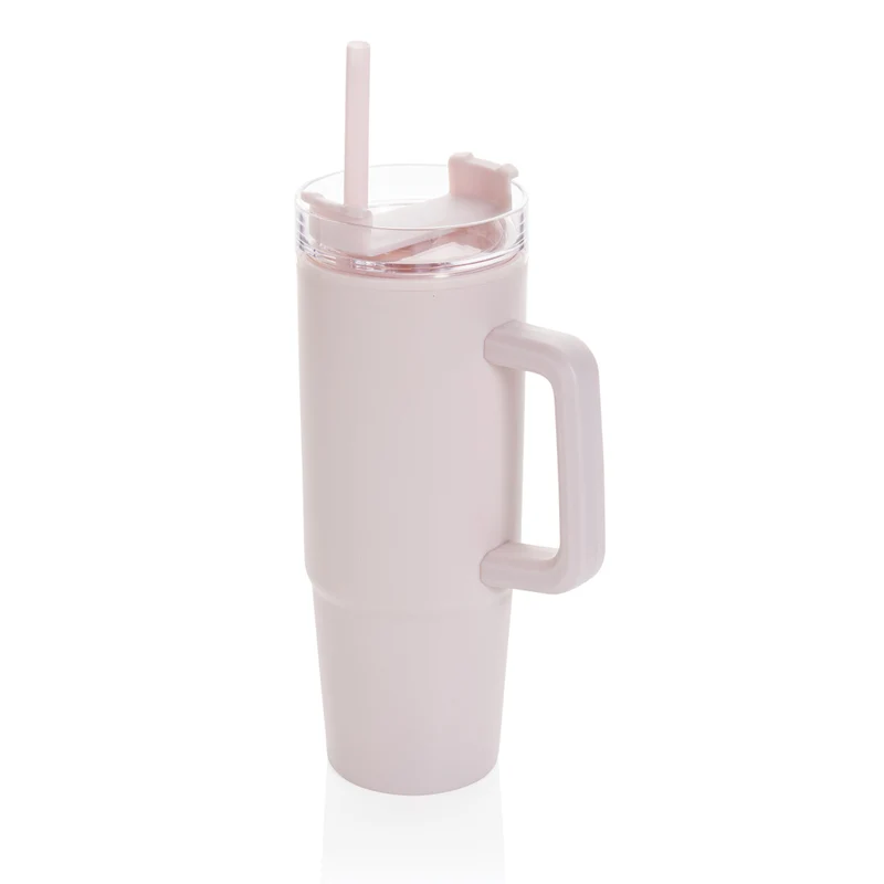 Tana Becher aus RCS recyceltem Kunststoff mit Griff 750ml