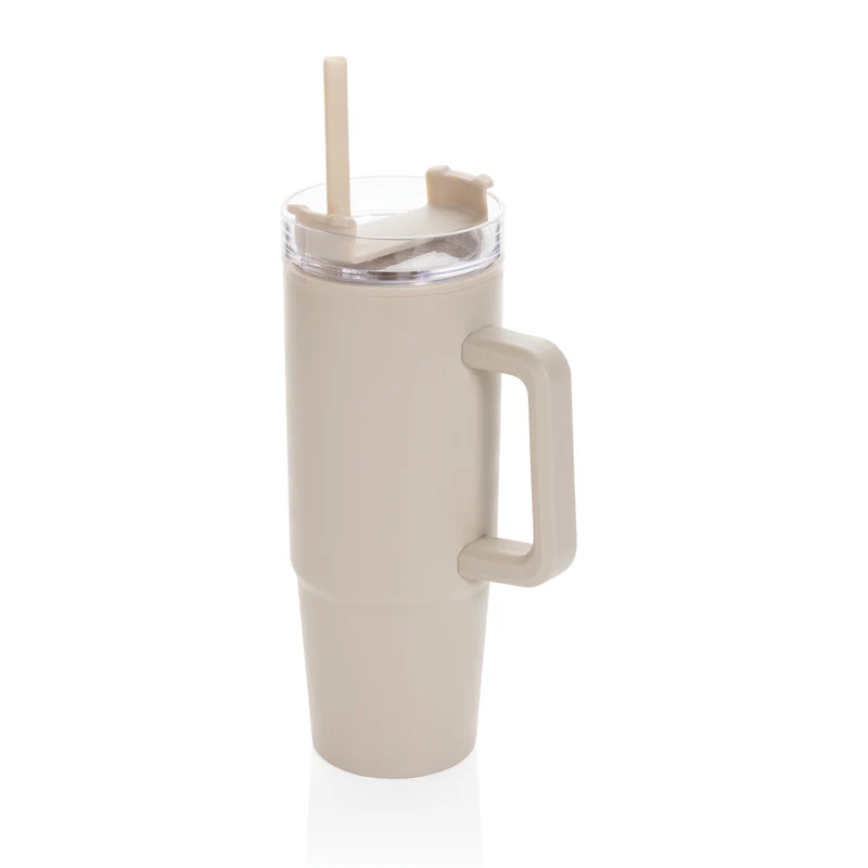 Tana Becher aus RCS recyceltem Kunststoff mit Griff 750ml
